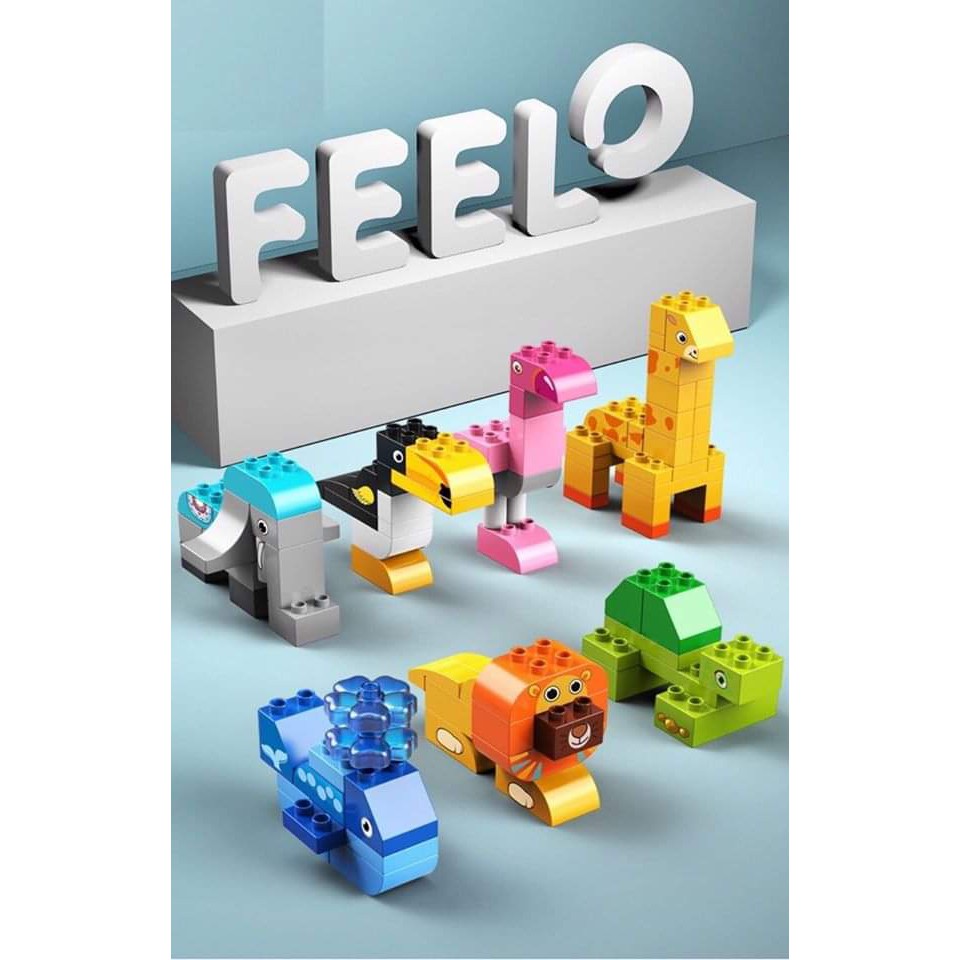 Lego Duplo FEEL Thế Giới Động Vật Đầu Đời Của Bé 102 Chi Tiết Siêu To