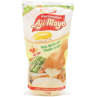 Sốt mayonnaise Aji-mayo Ajinomoto tuýp 1kg
