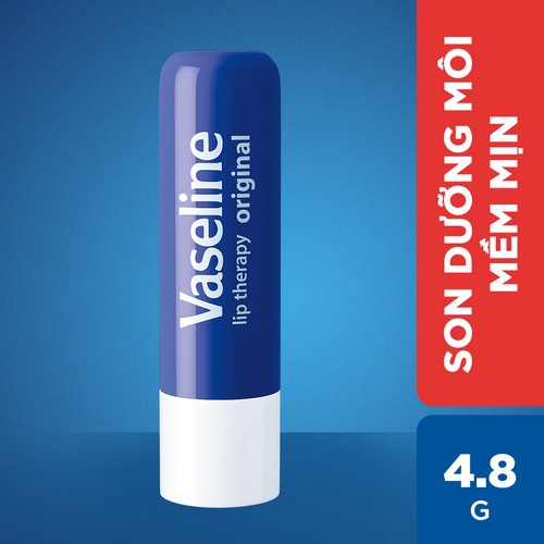 Combo 2 son dưỡng môi Vaseline dạng thỏi Lip Therapy Stick: Mềm Mịn Original và Hồng Xinh Rosy Lips (4.8g x2)