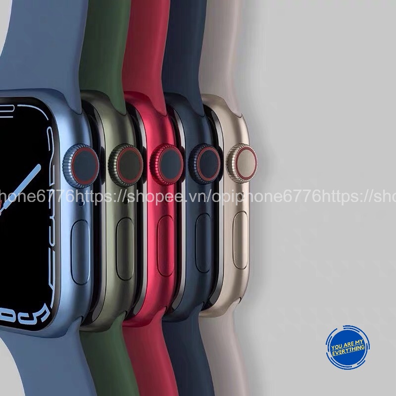 Dây đeo dành cho Apple Watch chất liệu silicon mềm mại size 38/40/42/44