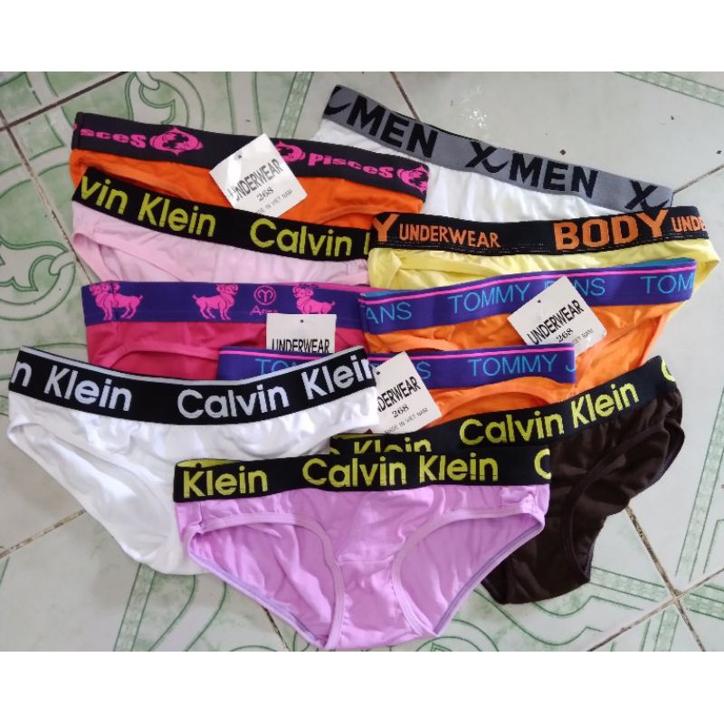 Quần lót lưng bản có chữ dành cho nữ