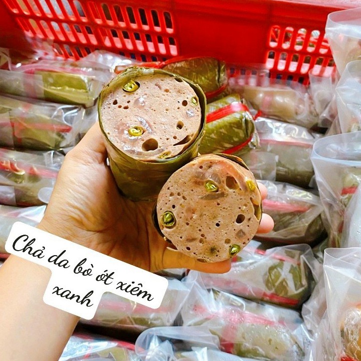 [Mã 77FMCGSALE1 giảm 10% đơn 250K] GIAO TPHCM- Chả bò ớt xiêm xanh da giòn 2 đòn (500gr) | BigBuy360 - bigbuy360.vn