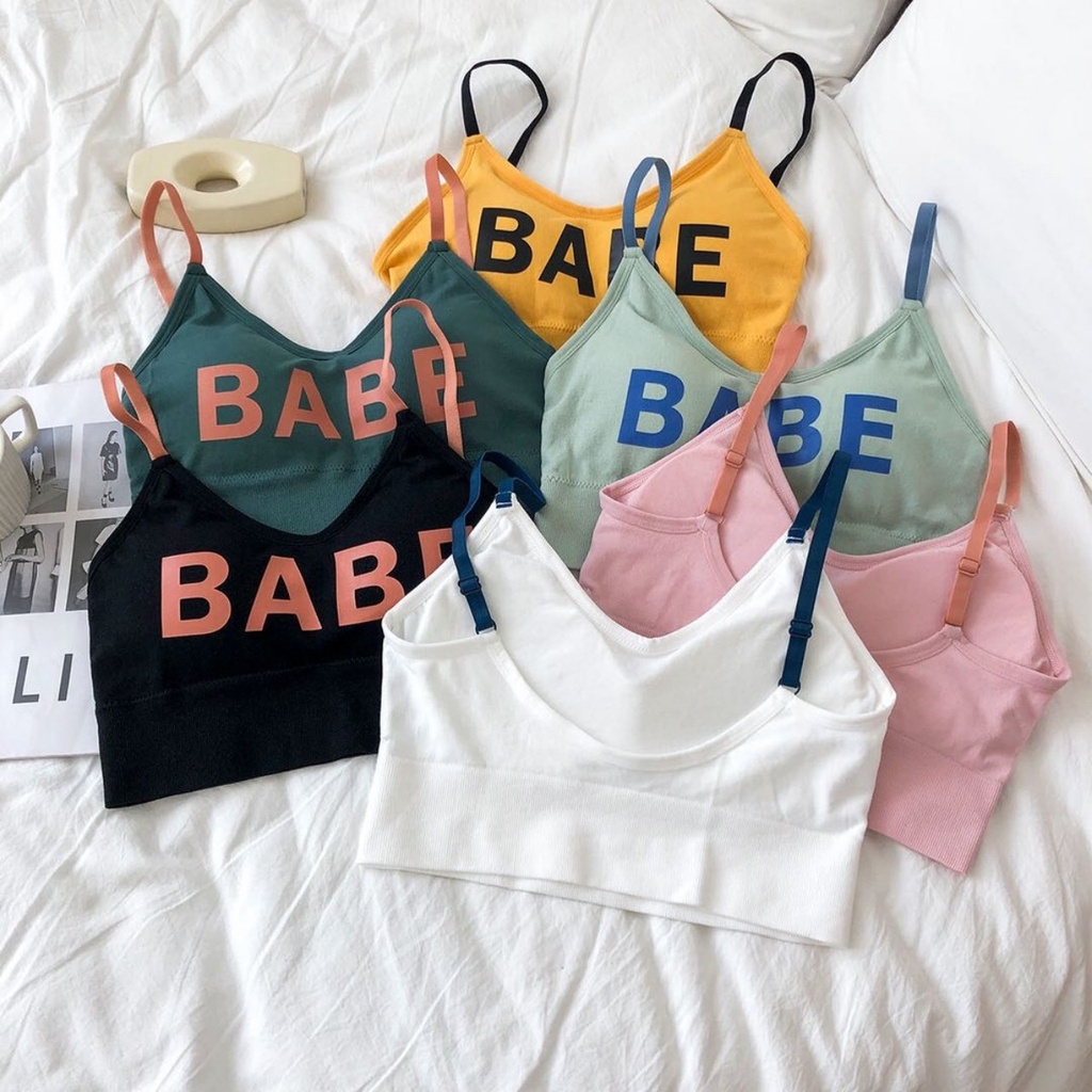 Sỉ Áo bra BABE gym yoga bra thể thao có dây điều chỉnh