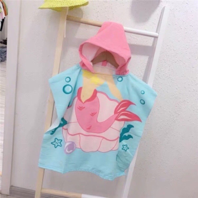 [ĐƯỢC CHỌN MẪU] Áo khăn tắm trẻ em cho bé trai/ bé gái