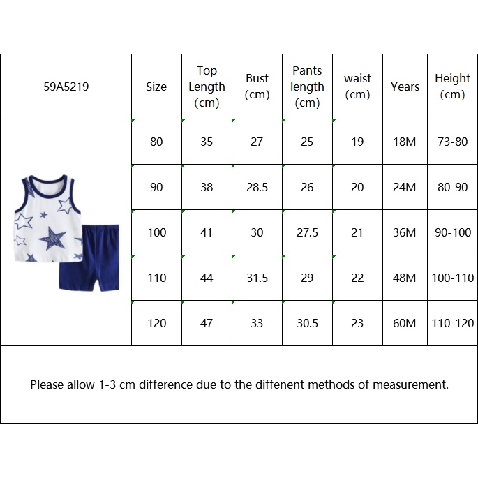 Soffny Bộ Đồ Ngủ Áo Thun Tay Ngắn + Quần Ngắn SOFFNY Bằng Vải Cotton Thời Trang Mùa Hè Cho Bé