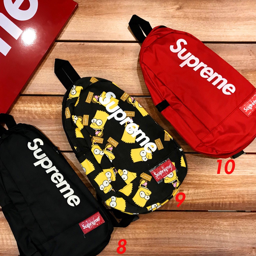 🔥[𝑩𝑨𝑪𝑲 𝑻𝑶 𝑺𝑪𝑯𝑶𝑶𝑳] Túi đeo chéo Supreme Big Size Phiên bản mới nhất năm 2019 - Form to - Unisex Trendy | BigBuy360 - bigbuy360.vn