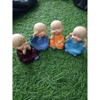 Bộ tượng 4 không “không nghe điều sai- không nói điều bậy- không nhìn điều trái- không làm điều quấy”.