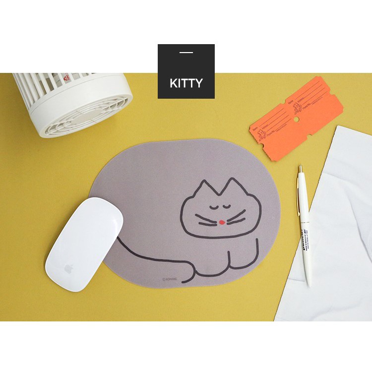 Miếng lót chuột máy tính chống trượt bằng nhựa PVC