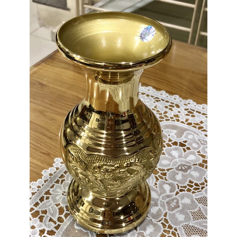 BÌNH BÔNG ĐỒNG CAO 20cm