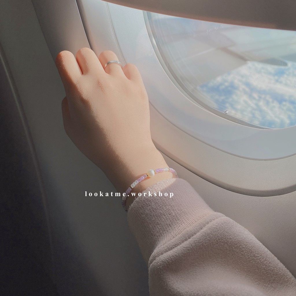 Vòng tay hạt handmade đủ màu Lookatme Meryl / Nemi