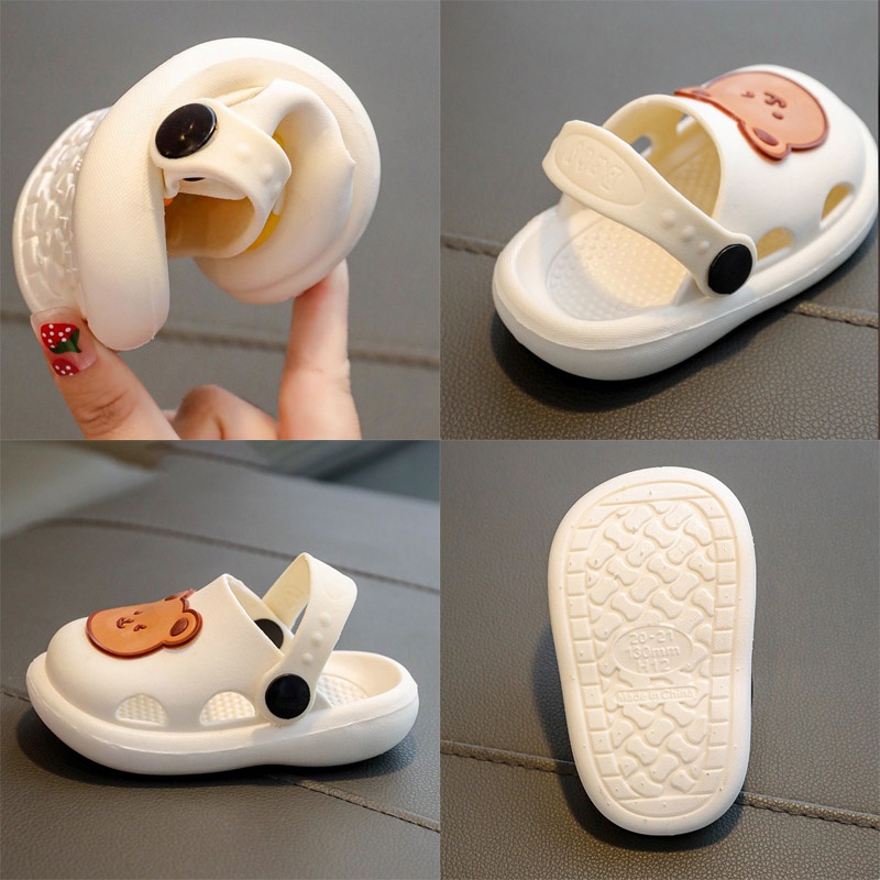 Dép Quai Ngang Hình Gấu Dễ Thương Cho Bé