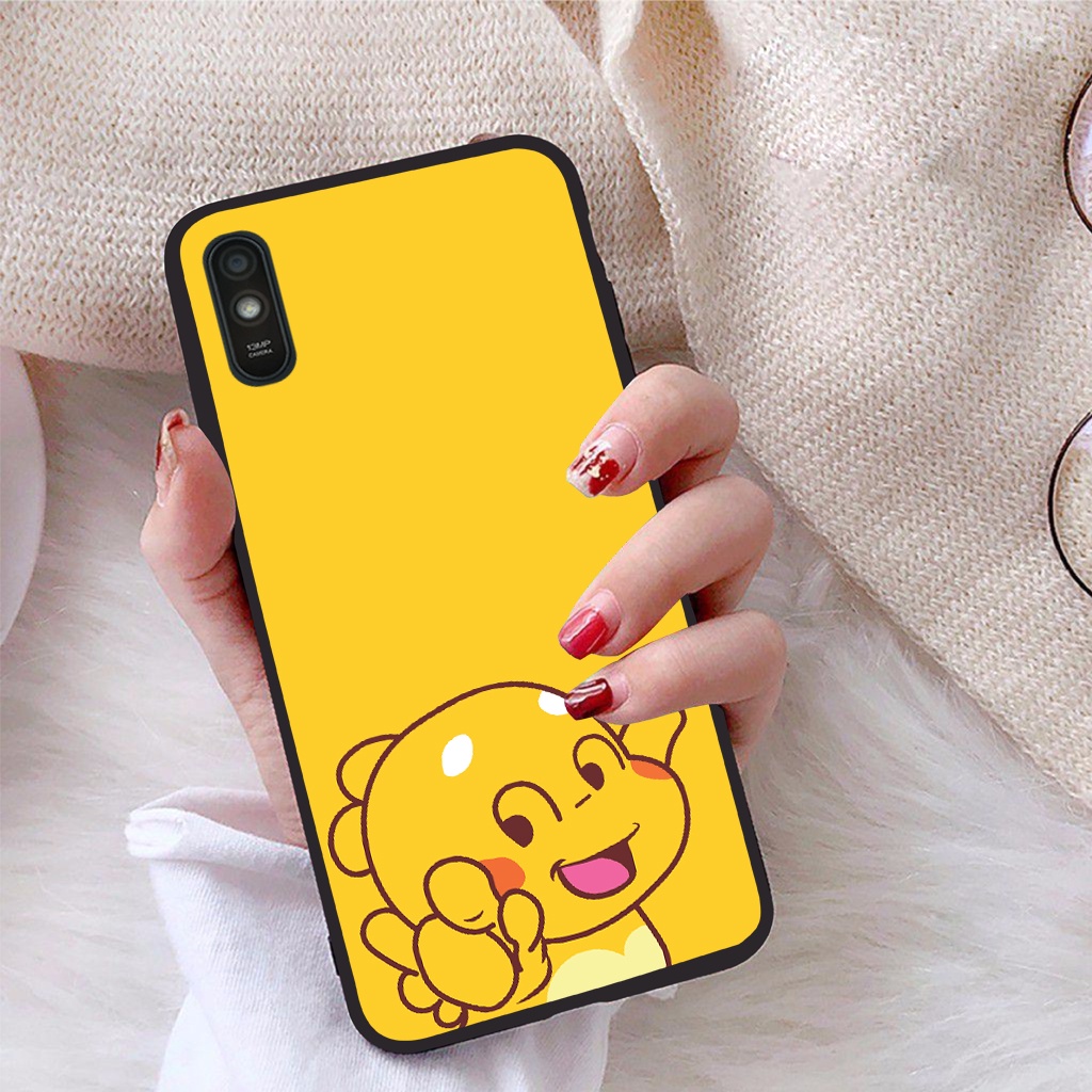 Ốp lưng Xiaomi Redmi 9A viền dẻo TPU BST Khủng Long Lai Ong