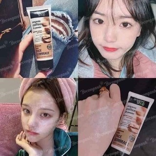 TẨY DA CHẾT CAFE DẠNG LỌ SIÊU SẠCH