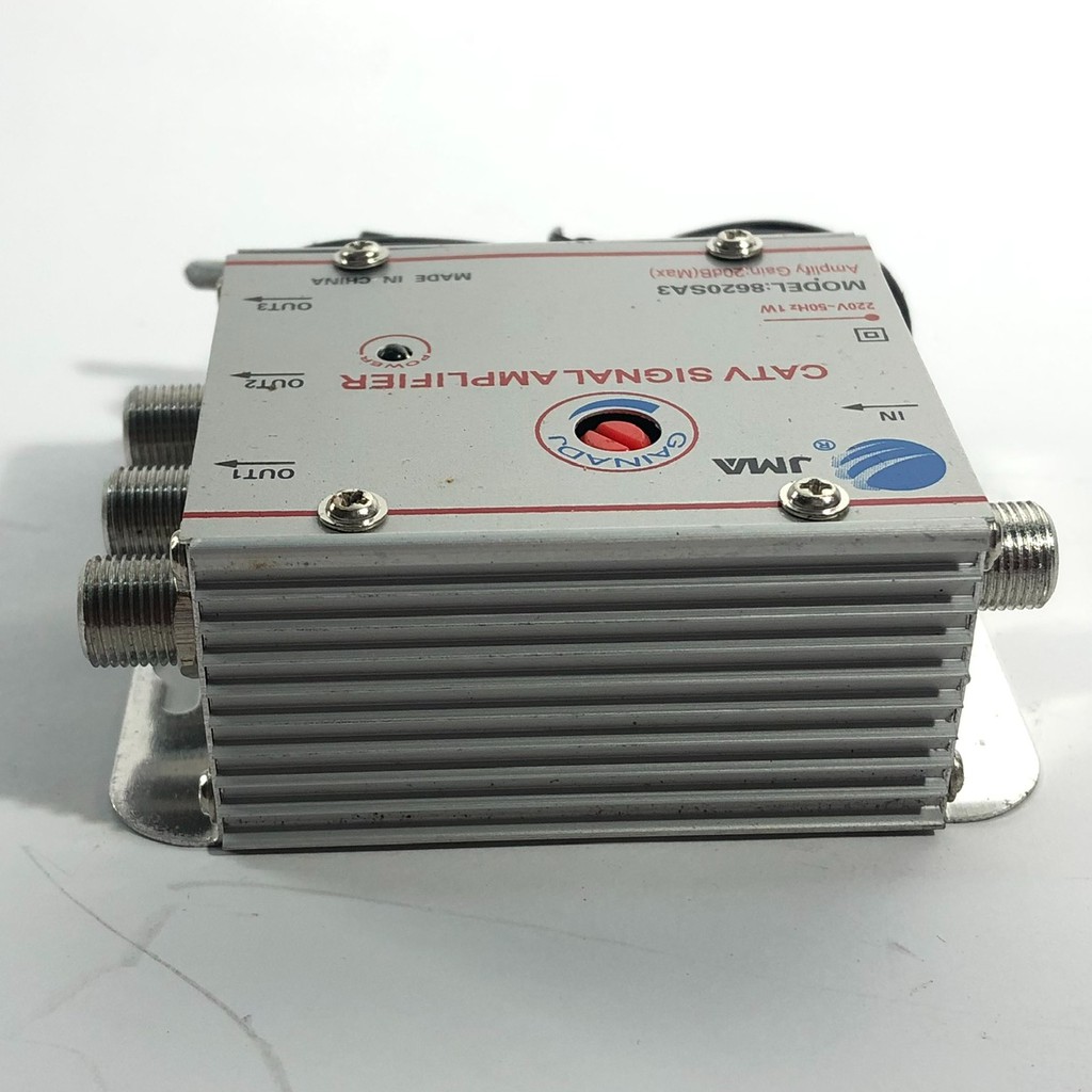 Bộ chia, khuếch đại tín hiệu truyền hình cáp vào 1 ra 3 #CATV Signal amplifier