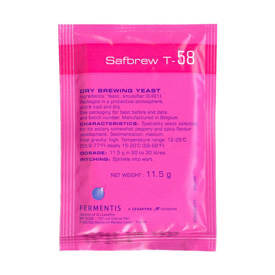 Men bia Fermentis Safale T-58