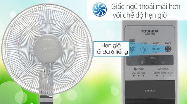 Quạt treo tường Toshiba