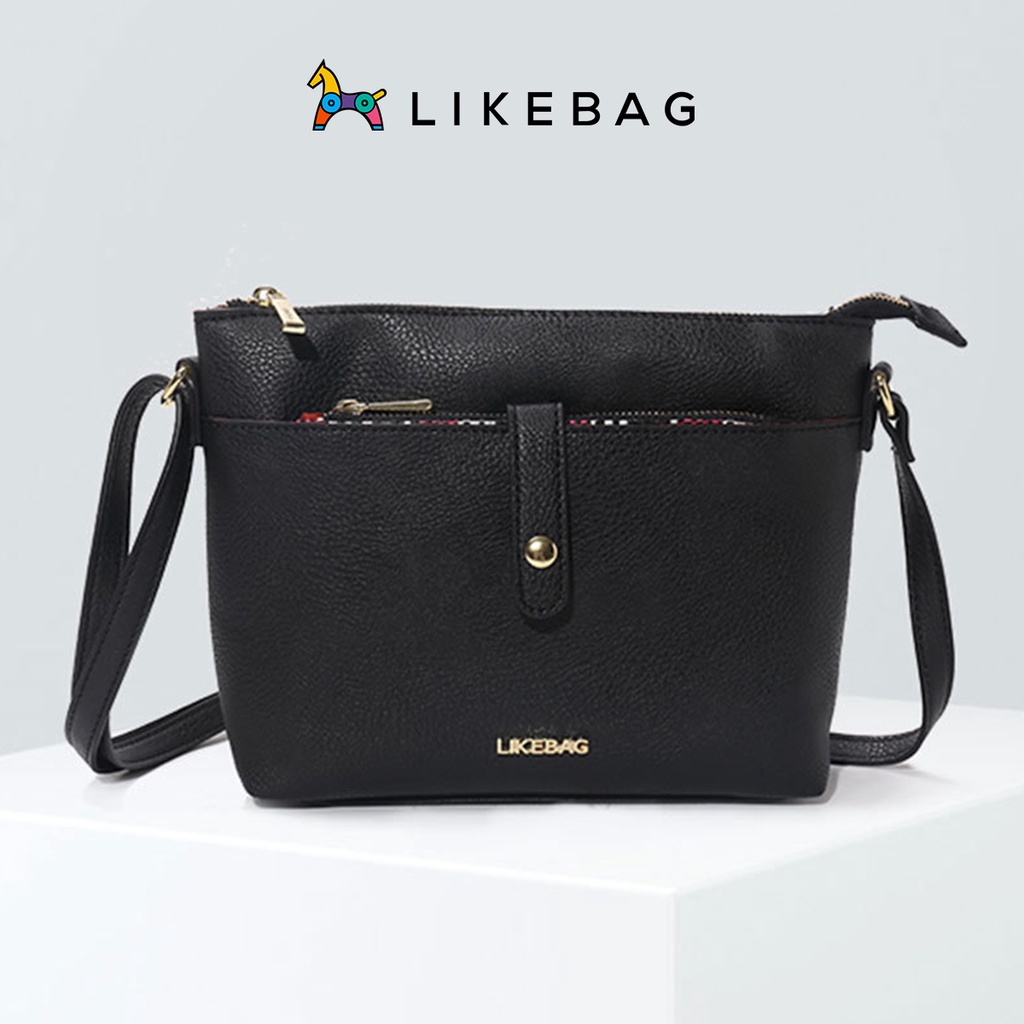 Túi đeo chéo nữ thời trang LIKEBAG da PU cao cấp chống nước 215XK1596 - LIBAGI