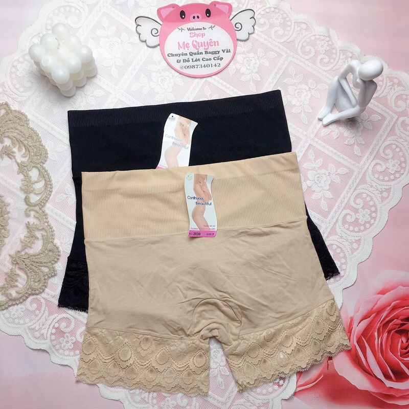 [HÀNG THÁI] Quần váy chất tăm lạnh phối cotton cao cấp- Mặc bao Phê