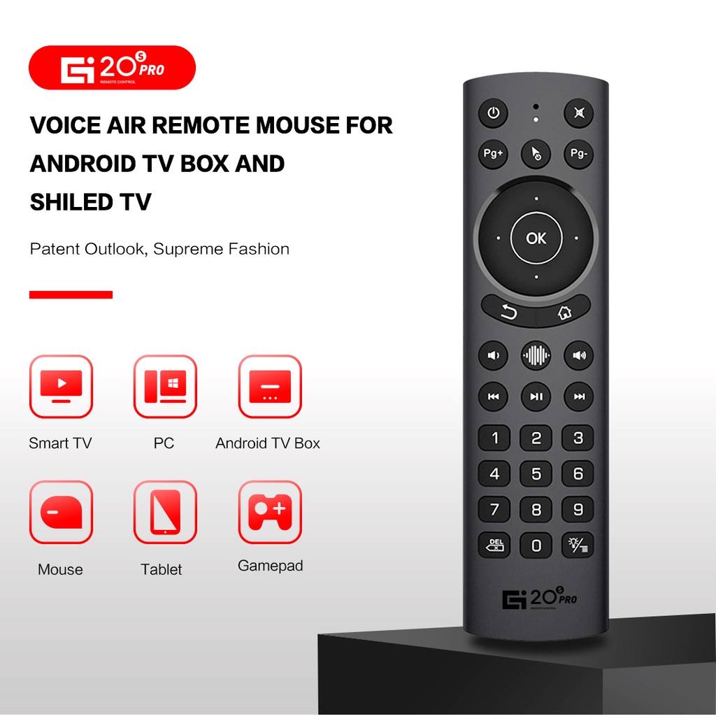 Điều khiển chuột bay tìm kiếm giọng nói G20s Pro Remote Mouse Air Voice