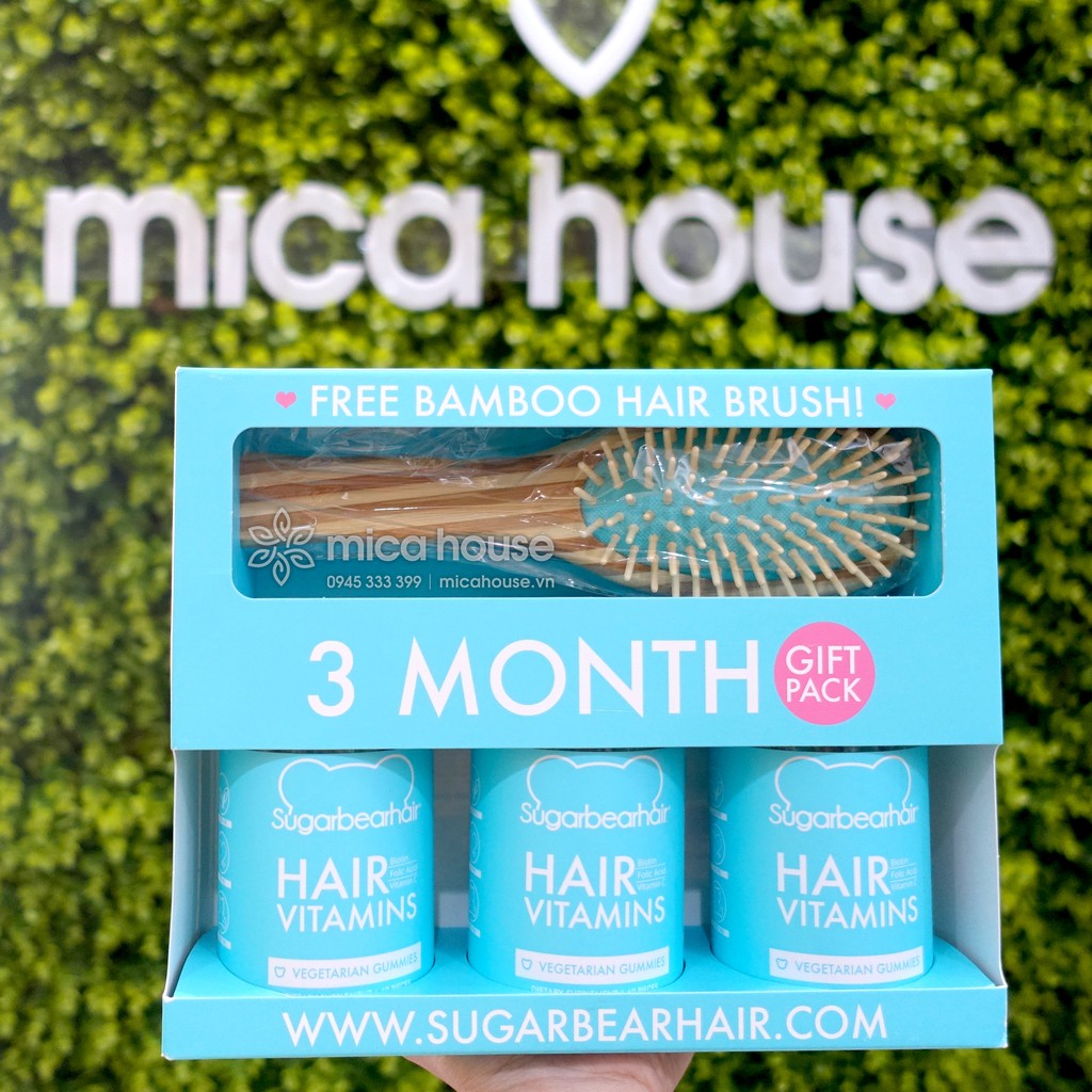 Kẹo Sugar Bear Hair hộp 60 viên hàng Mỹ | Thế Giới Skin Care