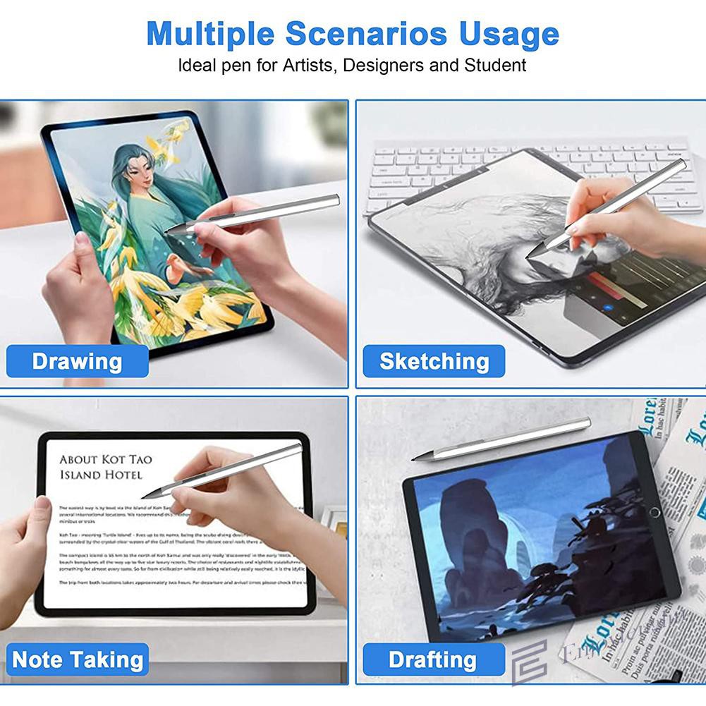Bút Cảm Ứng Stylus Với Đầu Thay Thế Cho Surface Pro 7 6