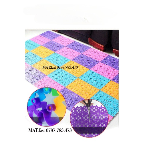 Tấm Nhựa Lót Chuồng Chó MÈo ( nhựa PVC 20x30cm ) có nhiều màu