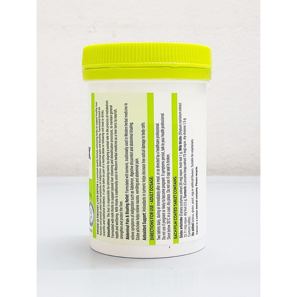Date 1/26 -  Viên Uống Bổ Gan Và Giải Độc Gan Swisse Liver Detox hủ 120 Viên từ úc