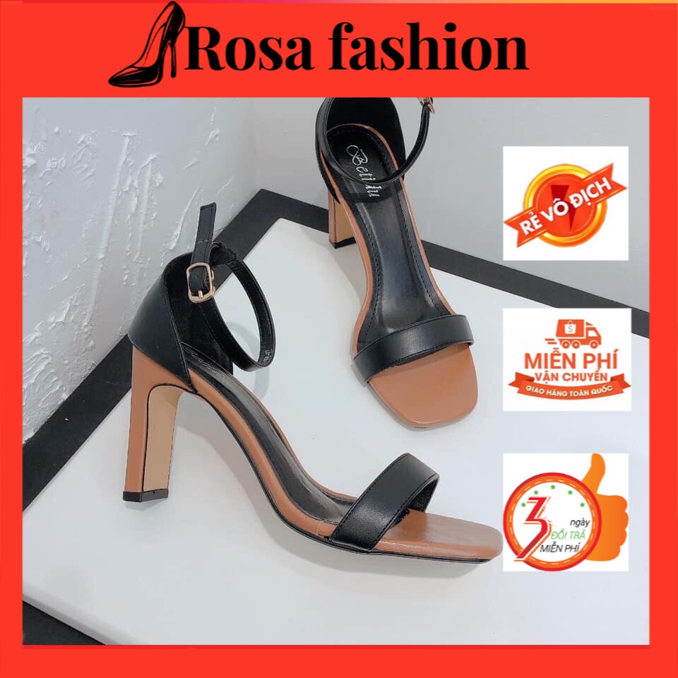 Giày sandal MV bít hậu gót đũa 9p - CG-0367