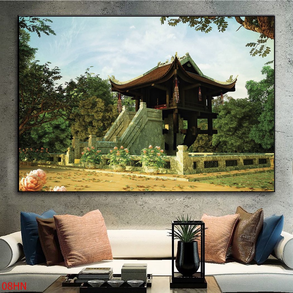 Tranh Tráng Gương 5D- Phố cổ Hà Nội Xưa- mang vẻ đẹp mộc mạc, giản dị nhưng đầy tinh tế, chứa đựng dư vị của thời gian