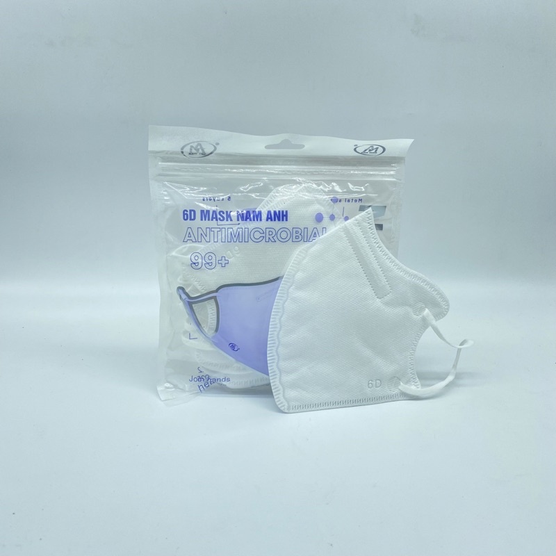Set 5 chiếc khẩu trang 6D Nam Anh Famapro chính hãng