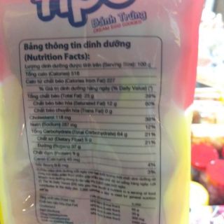 SET 2 gói bánh trứng Tipo.