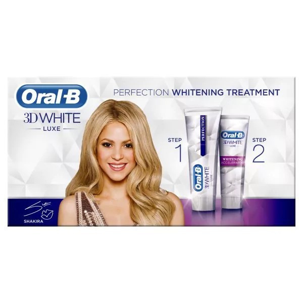 Bộ kem đánh trắng răng Oral-B 3D White Luxe Perfection Toothpaste Treatment