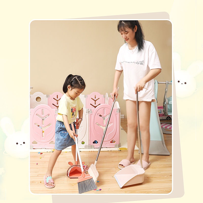 Bộ Chổi Và Đồ Hốt Rác Mini Phong Cách Mới 2022 Tiện Dụng Cho Gia Đình