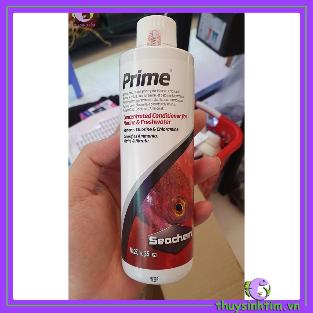 Dung Dịch Khử Độc Nước Hồ Cá Seachem Prime