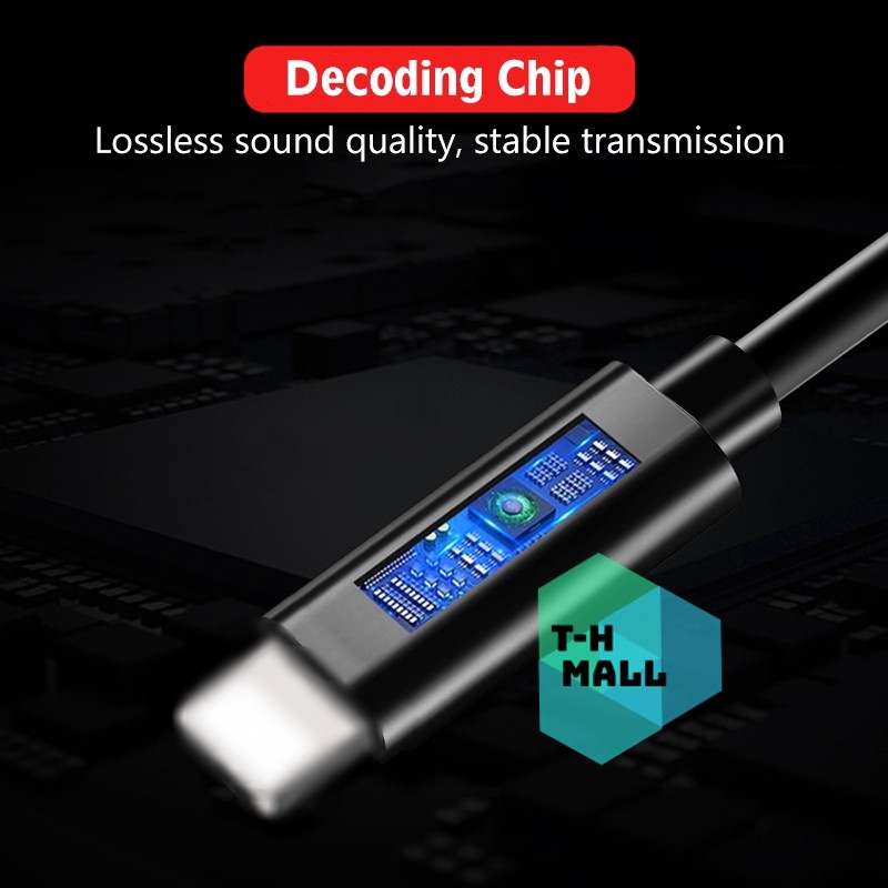 Cáp âm thanh chuyển đổi từ đầu cắm 3.5mm sang cho ios IP 12 13 14 15 chất lượng âm thanh lossless