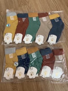 SET 10 ĐÔI TẤT KID 19 CHO BÉ