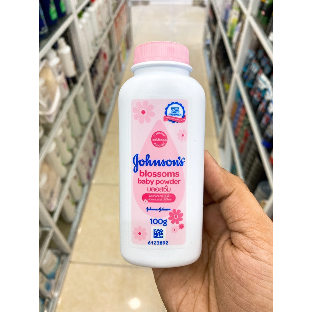 Phấn Thơm Hương Hoa Johnson Baby Blossom 100G~180G Chính Hãng Công Ty