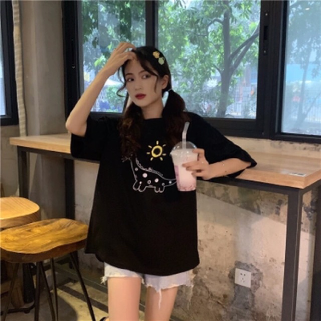 Áo Thun KHỦNG LONG MẶT TRỜI Unisex A016 | BigBuy360 - bigbuy360.vn