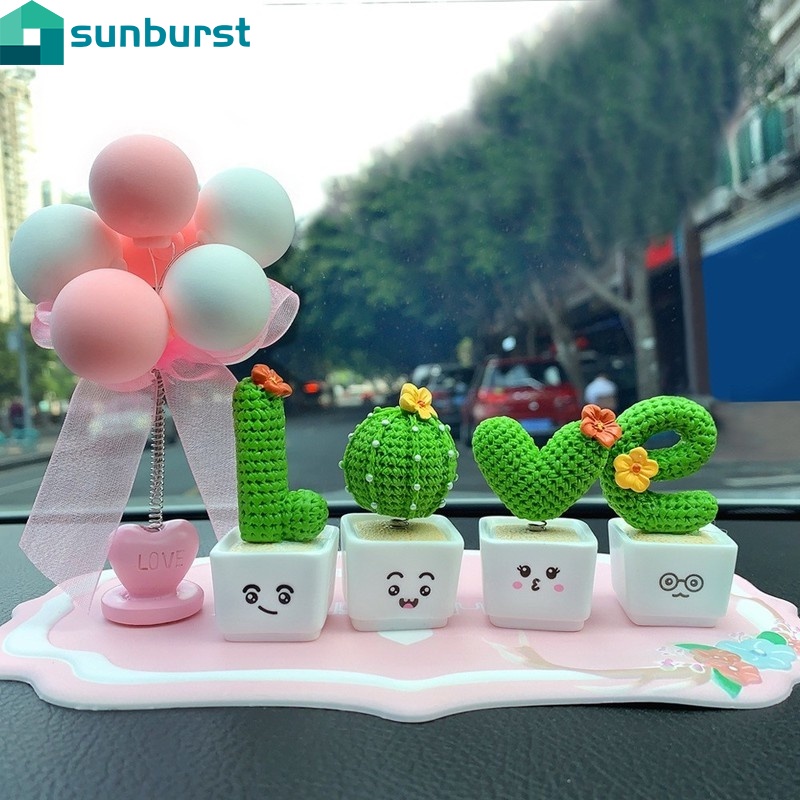 Đồ trang trí Cây Xương Rồng Mini Bằng Nhựa Resin Sáng Tạo Trang Trí Tiểu Cảnh / Xe Hơi / Văn Phòng