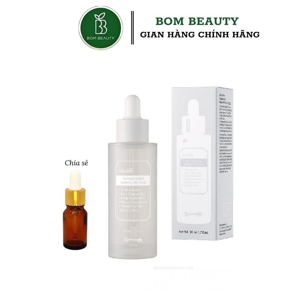 Dầu dưỡng da Klairs Fundamental Watery Oil Drop