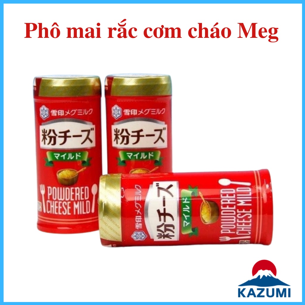 Phô Mai Rắc Meg Nhật Bản Cho Bé Từ 6 Tháng Tuổi [DATE T5/2022]