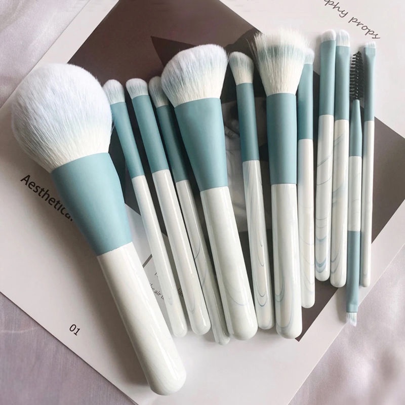 Set 12 Cọ Trang Điểm Lông Mềm Chuyên Nghiệp