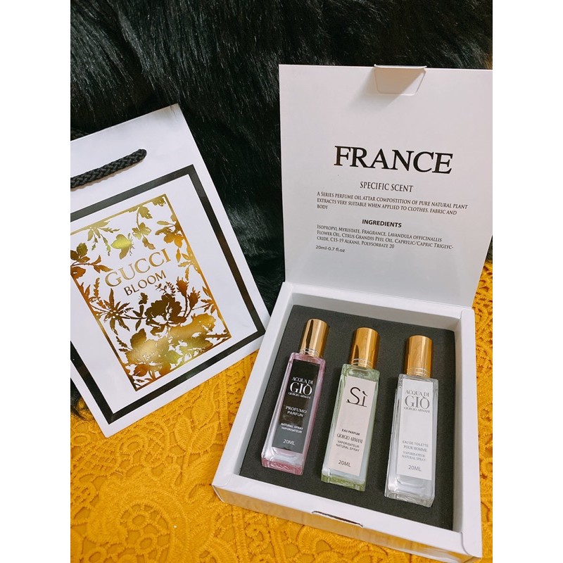 BỘ NƯỚC HOA 3 CHAI KÈM TÚI XÁCH | BigBuy360 - bigbuy360.vn