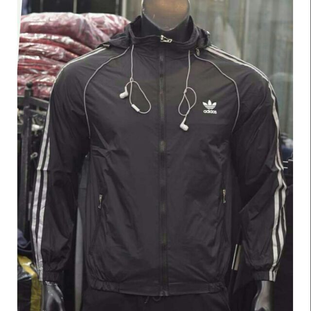 ÁO KHOÁC GIÓ ADIDAS ( Xanh than - XXL )