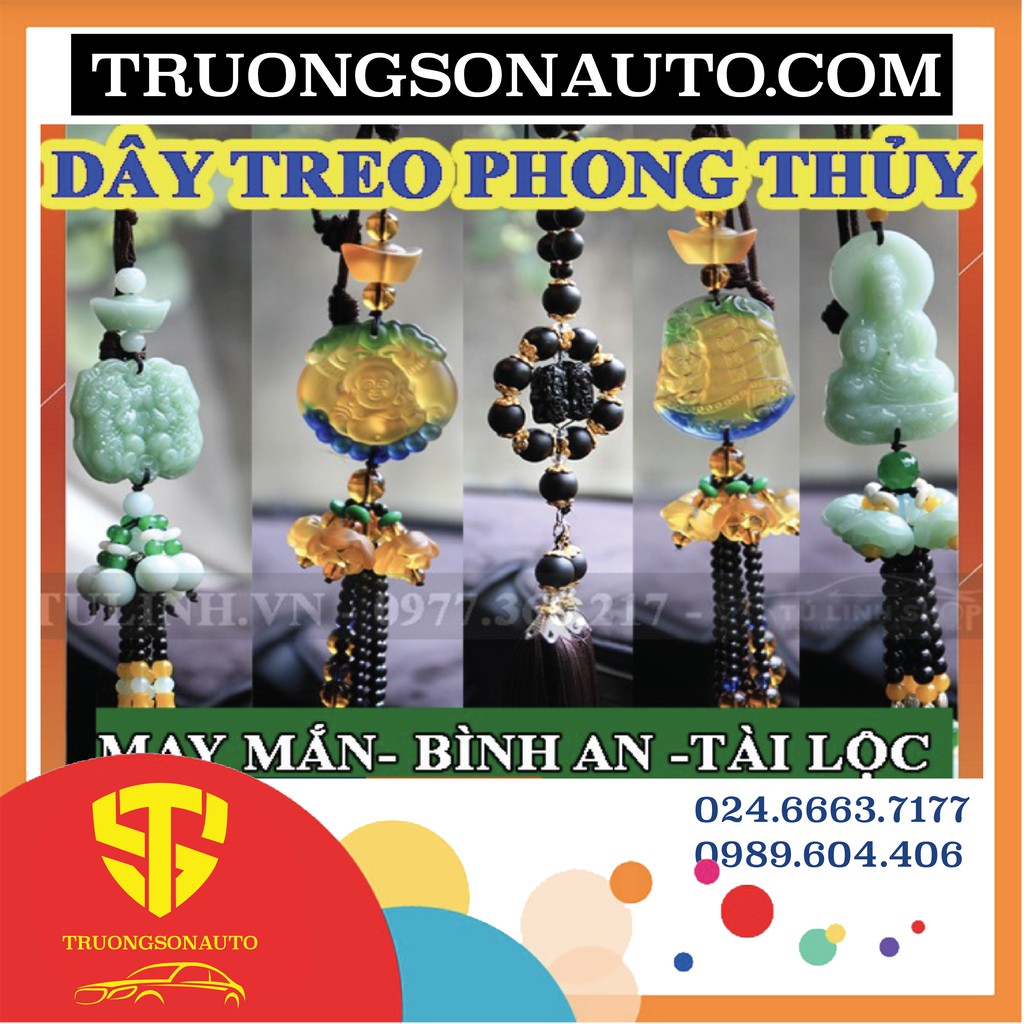 Dây treo phong thủy hình hồ lô, đức phật, tỳ hưu, thuyền buồm... cho ô tô, nhà cửa