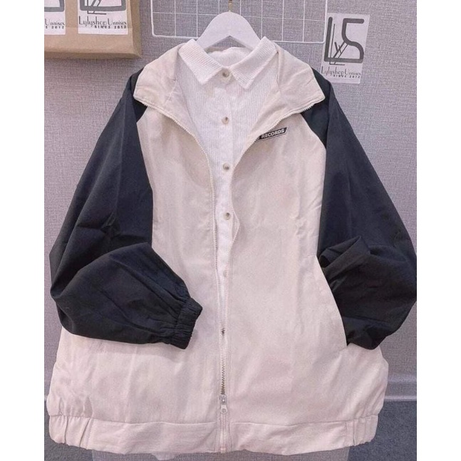 [Rẻ Vô Địch] Áo khoác  tay bồng ------- ÁO KHOÁC BOMBER KAKI JACKET PHỐI TAY ZAPLANG