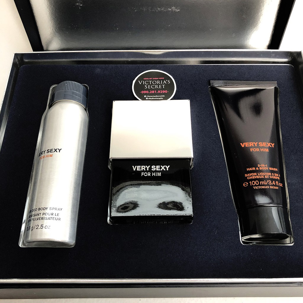 Nước Hoa Nam - Very Sexy For Him 50ml / 100ml / Bộ 50ml