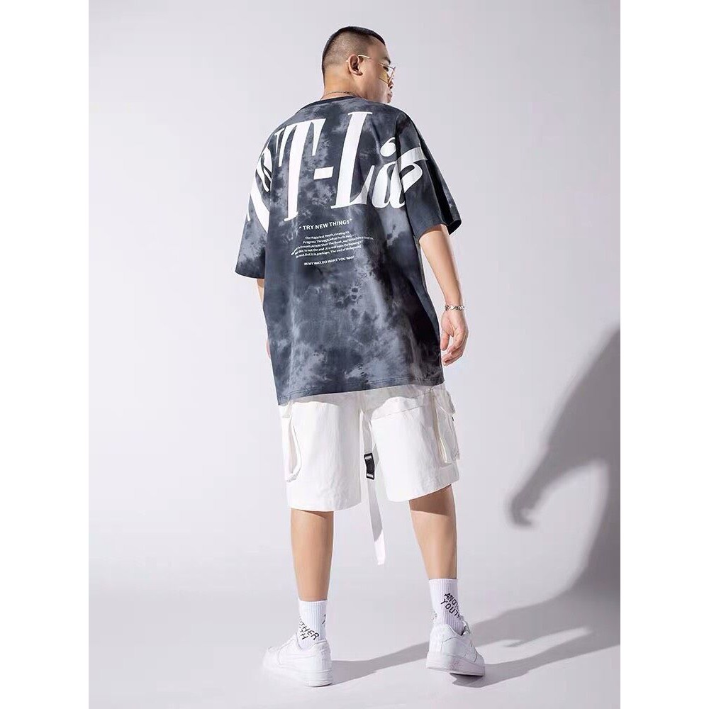 ÁO THUN NAM NỮ UNISEX FORM RỘNG TAY LỠ IN CHỮ MẶT LƯNG CỰC ĐẸP CỰC RẺ | BigBuy360 - bigbuy360.vn