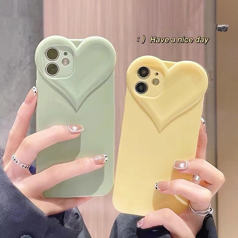 Ốp điện thoại mẫu trái tim cho Iphone 13 12 Pro Max 12pro 12 Mini Se2020 11pro Max 11pro 11 Ix Xr Xs Max 7 8 Plus