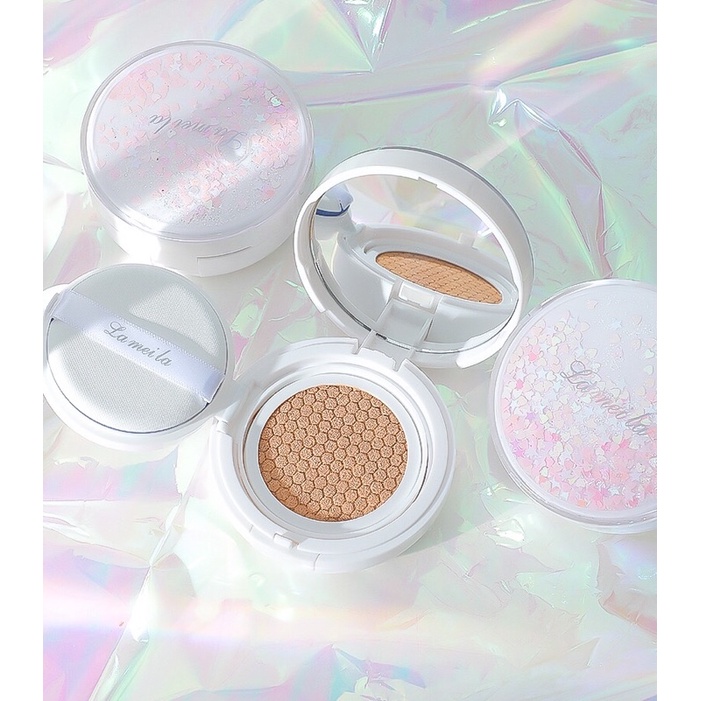 Phấn nước nền Lameila BB cream air cushion với khả năng che phủ hoàn hảo giúp che phủ tốt các khuyết điểm trên da. | BigBuy360 - bigbuy360.vn